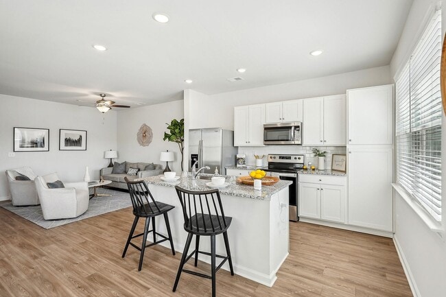 Spacious Kitchen with Stainless Steel Appliances