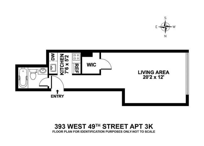 393 W 49th St Unit 4K