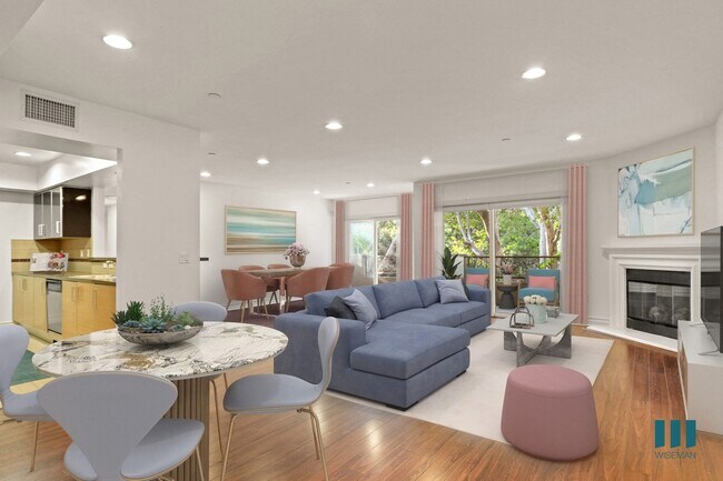 Cocina, desayunador, comedor y sala con balcón. - Purdue Ohio by Wiseman