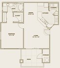 1BR/1BA