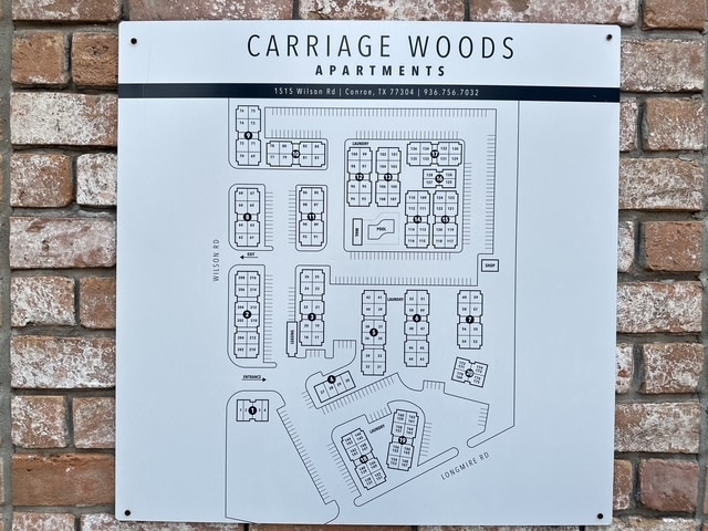 Site Map - Carriage Woods Apartments