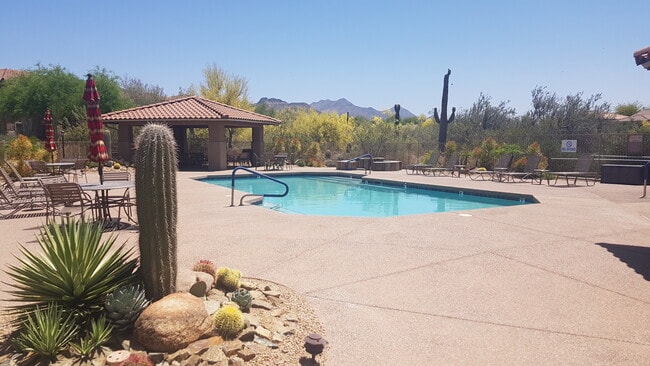 Mc Dowell Mt Views from condo Deck and d pool - 8880 E Paraiso Dr Unit TBD