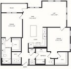 B2 - 2x2 floor plan Encore Metro at Millenia