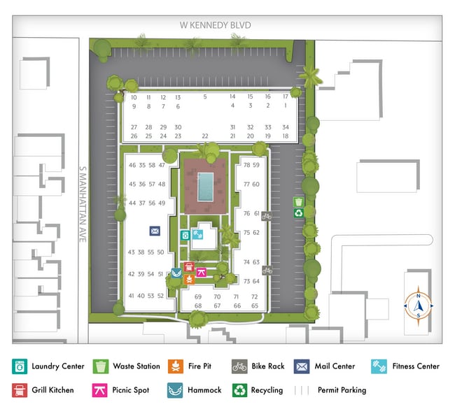 Site Map - Westshore Palms at Kennedy