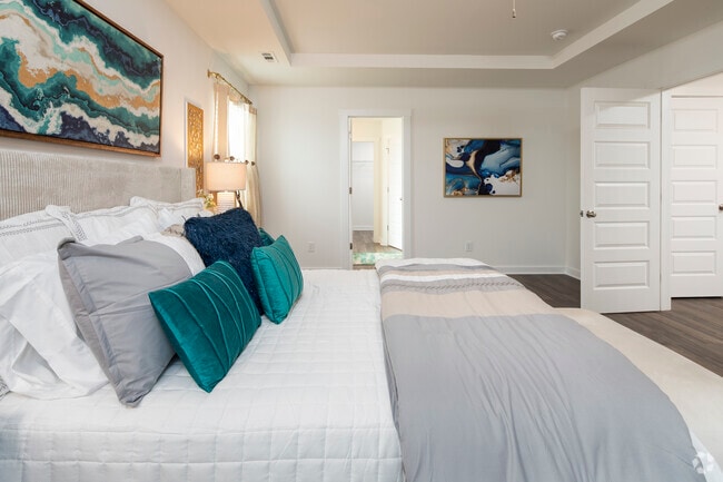 4BR, 2.5BA - 2,066SF Master Bedroom