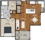 Bluebell_1Bed_1Bath_768 Sq Ft