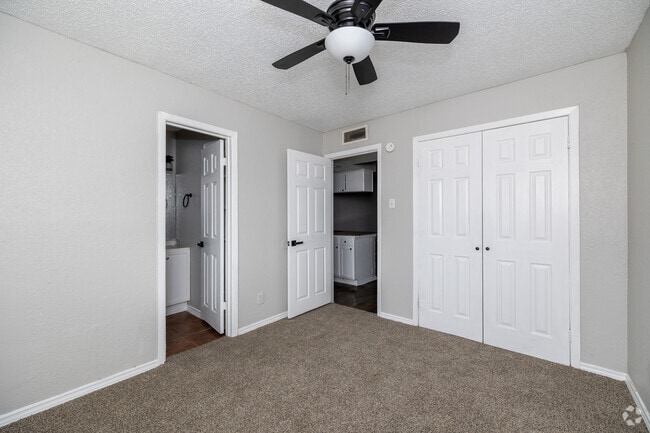 1BR, 1BA - 470SF - Bedroom - Marisol Villas Apartments