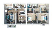 2 Bedroom 1.5 Bath TH