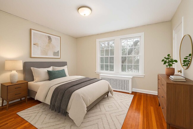 1BR, 1BA - 618SF - Bedroom - Virtually Staged - Eldorado Village