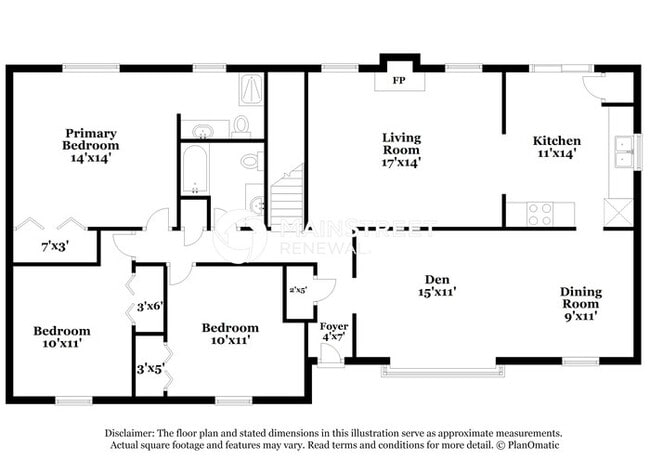 Photo - 3 Bedroom Pet-Friendly Home in Raymore, MO with Main Street Renewal