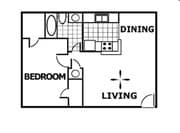 1BR/1BA