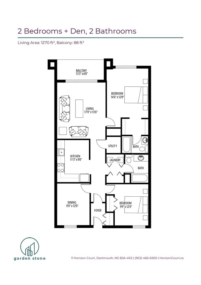 Photo - WELCOME TO GARDENSTONE - TWO BEDROOM PLUS DEN APARTMENT AVAILABLE Unité 301