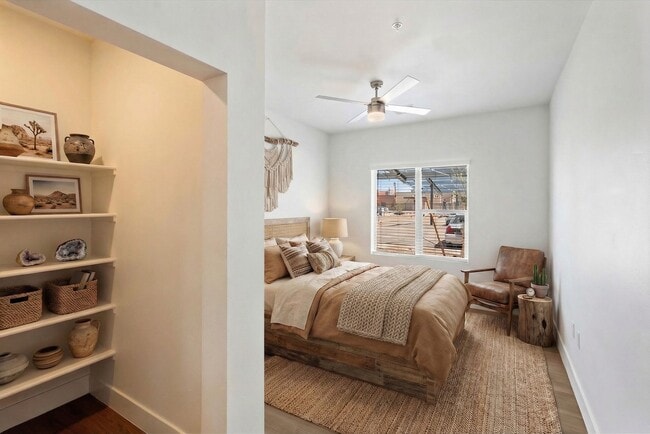 Dormitorio principal decorado - Alma Apartments