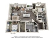 Floor plans are artist’s rendering. All dimensions are approximate. Actual product and specifications may vary in dimension or detail. Not all features are available in every apartment. Prices and availability are subject to change.