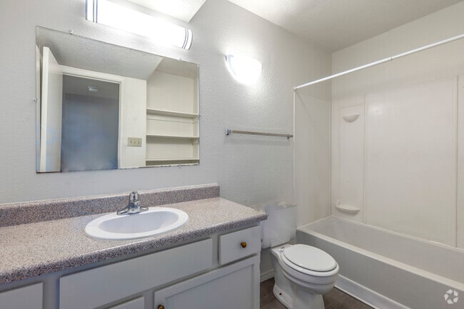 1BR, 1BA - 528SF - Bathroom