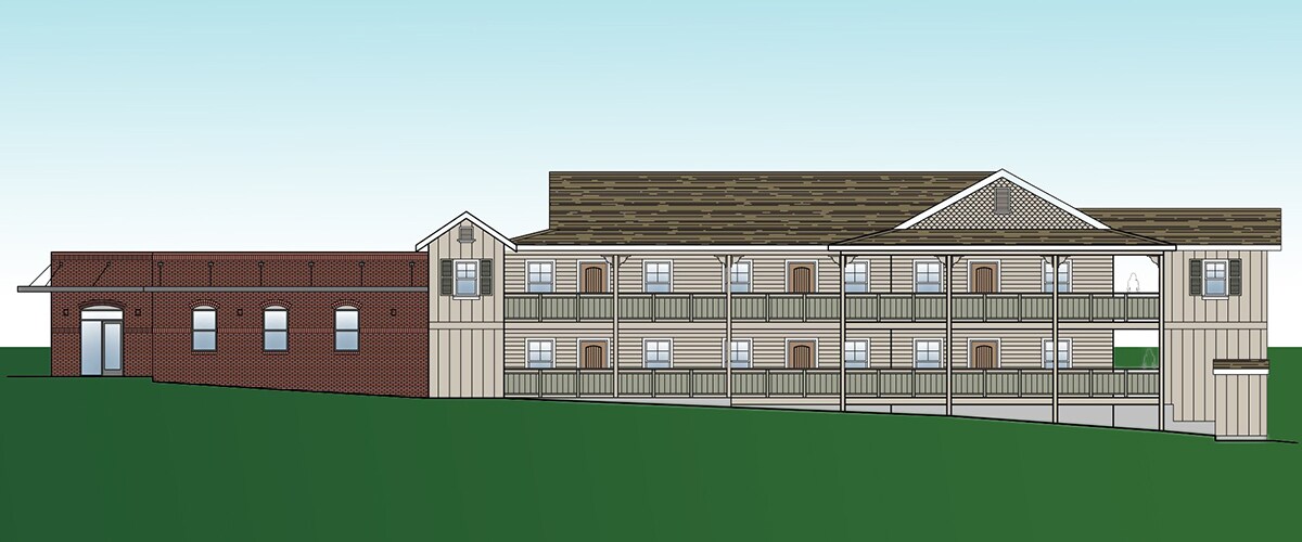 Dibujo arquitectónico de la comunidad - El Dorado Haven