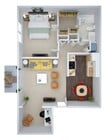 1 Bedroom with Den