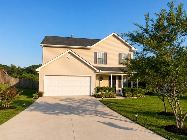 Exterior front of house - 6406 Granite Hill Ln