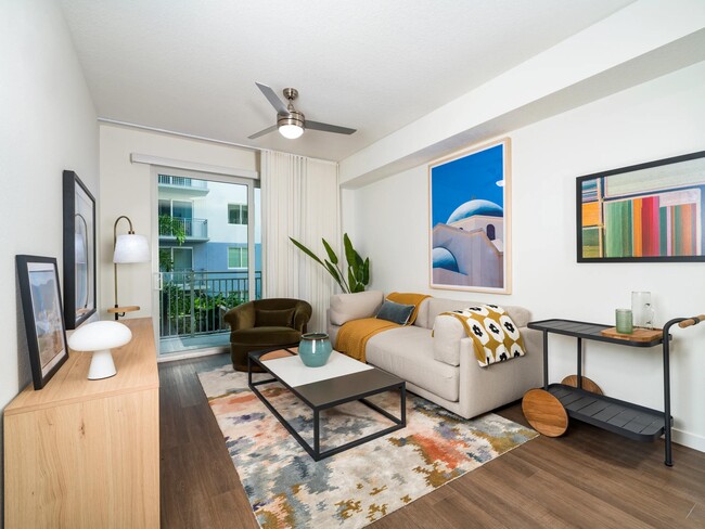 Bright living spaces feature open-concept layouts, contemporary finishes, and private balconies that extend your living area outdoors.