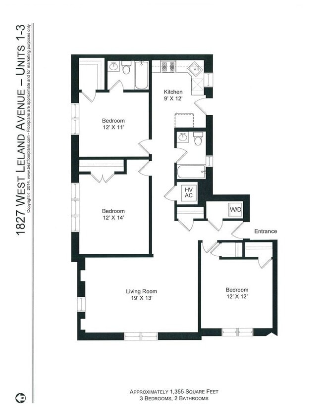 Photo - 1827 W Leland Ave Unidad 1