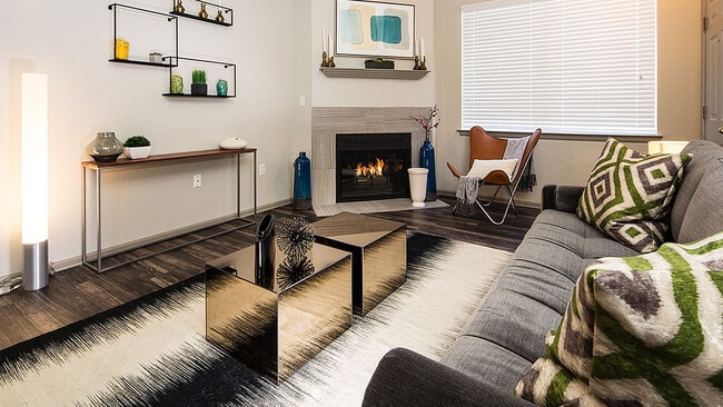 Sala de estar modelo - Lafayette Station