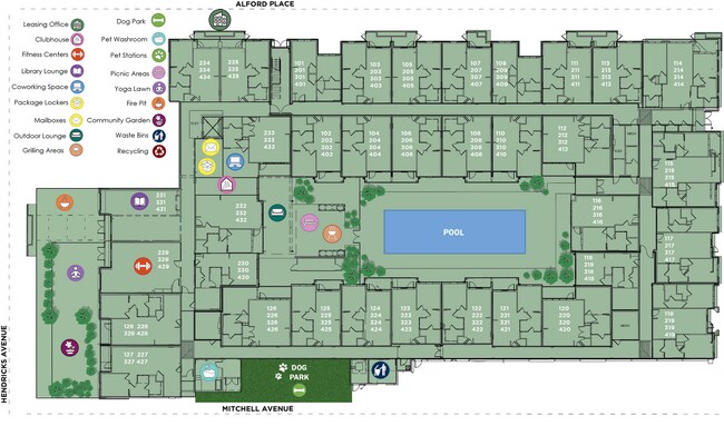 Hendricks Community Map