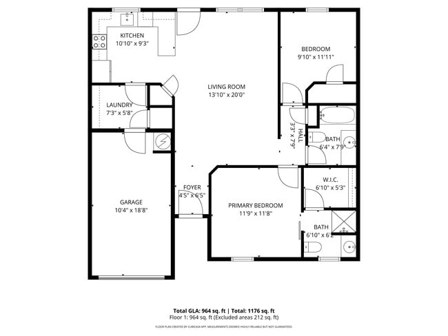 Floor Plan - 1424 Shoshoni Trl