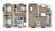 Kingsville pointe C1T_3x1_1190 sq ft