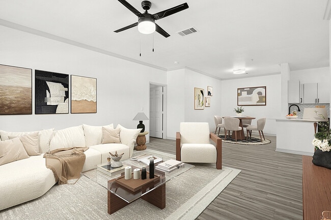 2x2 1240 sqft B2 - Living