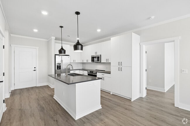 B1 2BR, 2BA - 1,229SF - Kitchen