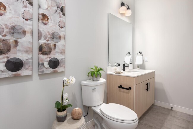 The Flats Model 2nd Bathroom