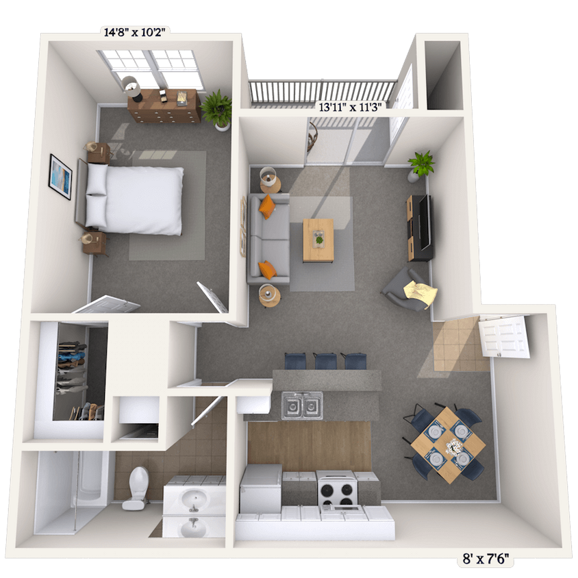 Floor Plan - Bluebonnett