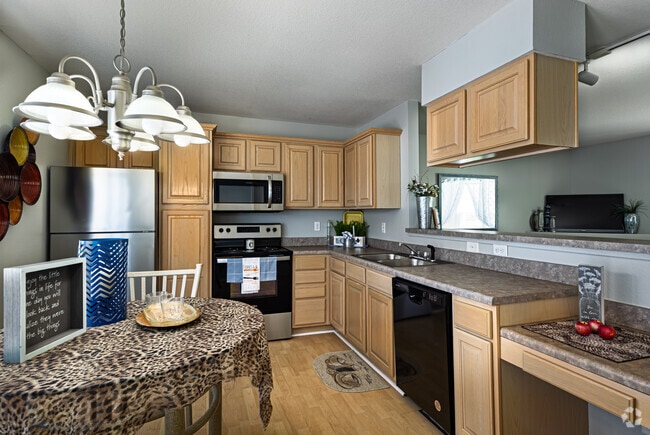 2BR, 2.5BA - 1,530SF - Kitchen