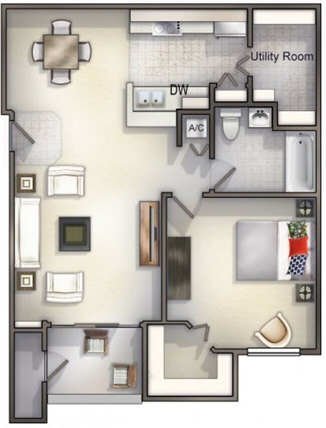 Photo - Allegro Palms: Waterview! 3rd floor Condo Unit 304