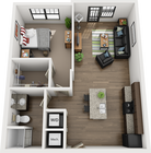 Riverfront-Village-Warner-1x1-Floor-Plan