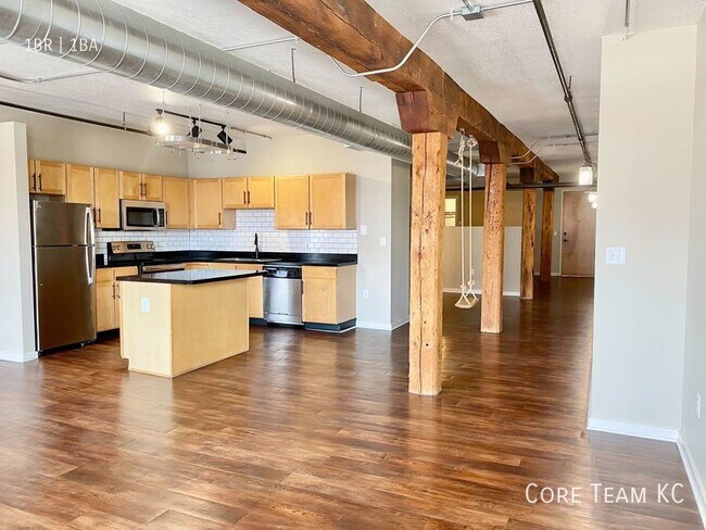 1 Bedroom Loft For Rent in the River Market - 1 Bedroom Loft For Rent in the River Market Unit 505