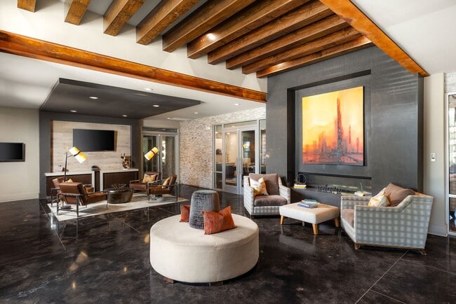 Welcoming Leasing Lobby - Bexley Wolf Ranch