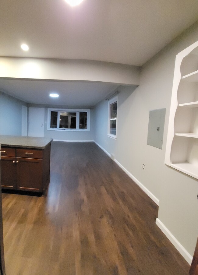 Living Room view from back Mudroom entrance - 411 Brewer St