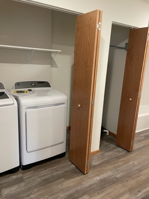 Washer and Dryer in Unit