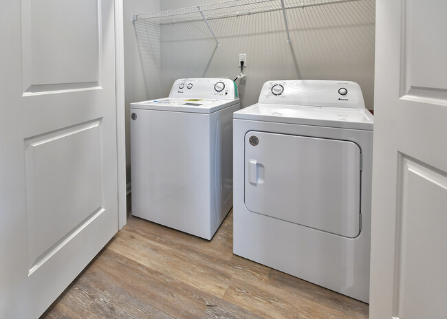 Washer and Dryer connections in every home at Meadows of Graham - Meadows of Graham Apartments