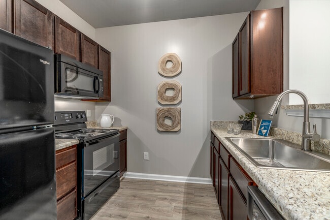 B1 2BR, 2BA - 1,200SF - Kitchen