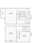 2x1.5 TH floor plan Park 120