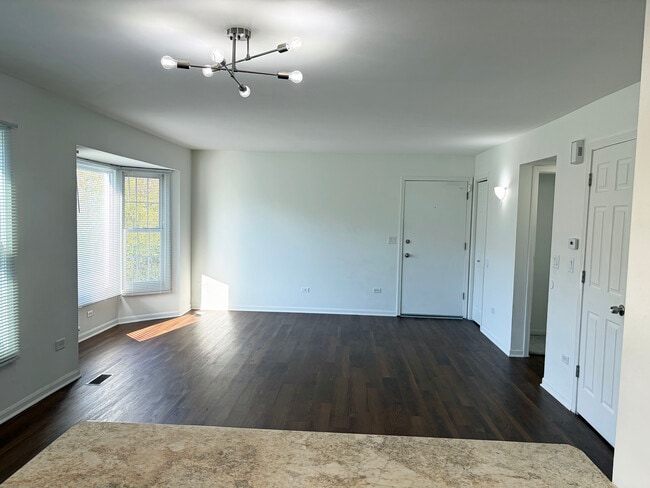 From Kitchen looking into Dining/Living area - 241 E Palatine Rd Unit 201