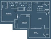 Smith Creek Apartments - Aspen Floorplan