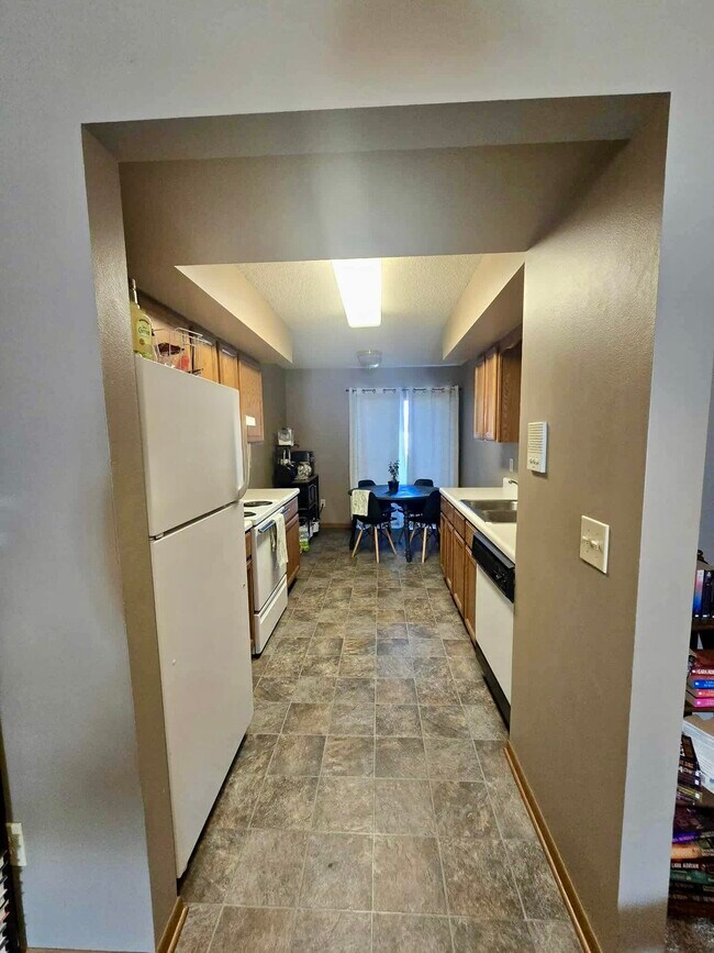 View from Living Room to Kitchen - 509 N 1st St Unit #202