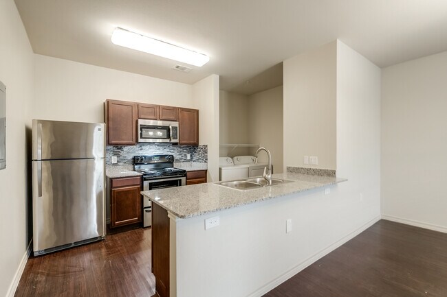 2 BR Kitchen with breakfast bar