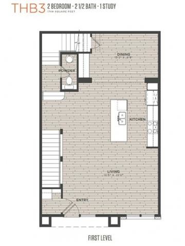 Floor Plan - TH B3