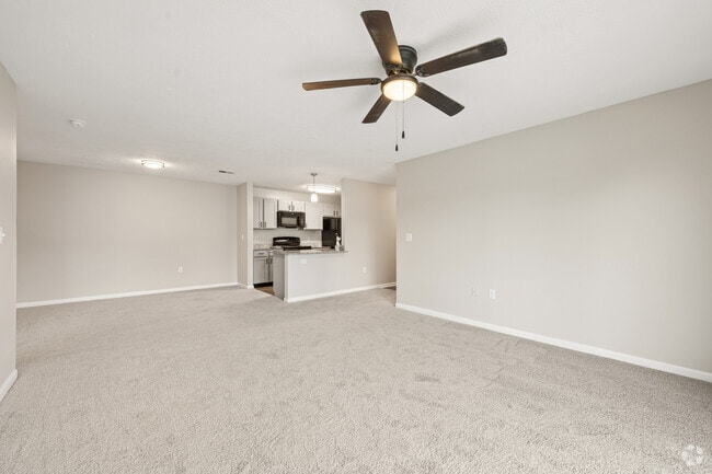 B1 Canadian 2BR, 2BA - 1,092SF - Living Room