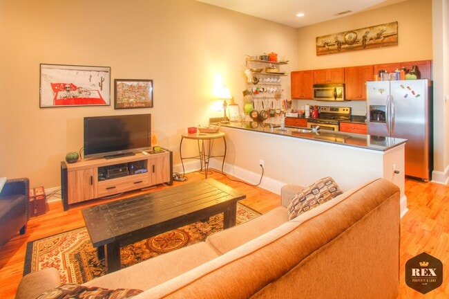 Photo - Downtown Loft, Modern Kitchen, Hardwood Floors, Gated Parking