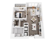 A6 | 1x1 | 800 sf